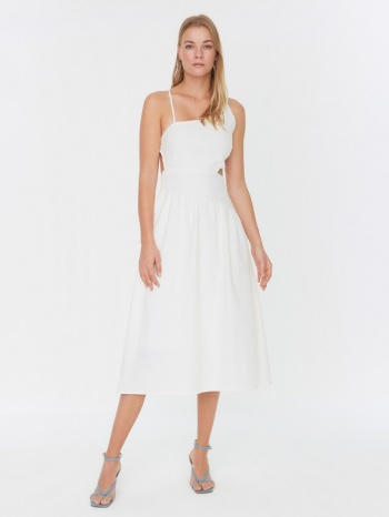 trendyol dresses white 100% cotton σε προσφορά