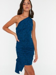 trendyol dresses blue 96% polyester, 4% elastane
