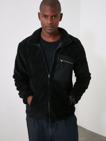 trendyol sweatshirt black 100% polyester σε προσφορά