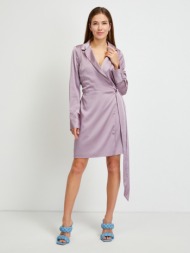 guess dresses violet 97% polyester, 3% elastane