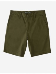 dc short pants green 99% cotton, 1% elastane