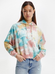 tommy jeans sweatshirt pink 56% organic cotton, 44% polyester