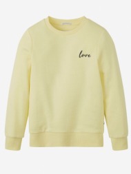 tom tailor kids sweatshirt yellow 60% cotton, 40% polyester