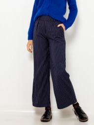 camaieu trousers blue 63% polyester, 35% viscose, 2% elastane