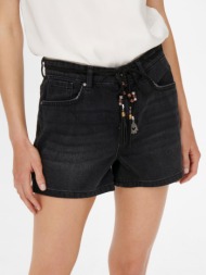only kelly shorts black 100% cotton