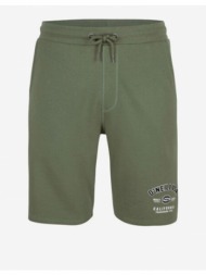 o`neill state jogger short pants green 60% cotton, 40% recycled polyester