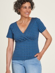 tranquillo t-shirt blue 95 % organic cotton, 5 % elastane