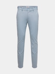 only & sons trousers blue 64% viscose, 31% polyester, 5% elastane