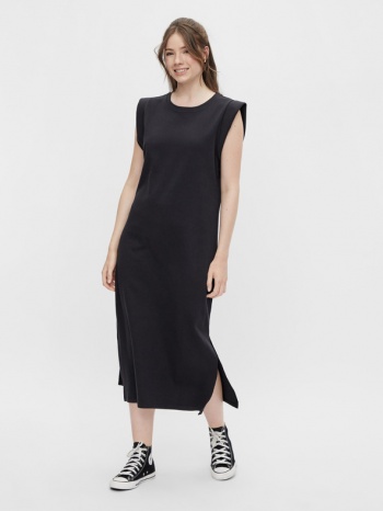 pieces temmo dresses black 89% cotton, 11% nylon σε προσφορά