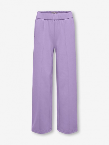 only poptrash kids trousers violet 63% viscosis lenzing™