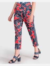 gas jimmye tape trousers red 100% polyester