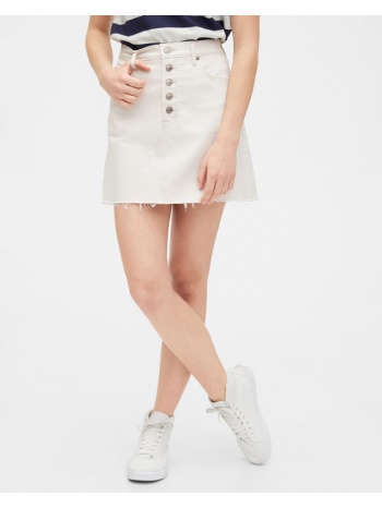 gap skirt white 99% cotton, 1% elastane σε προσφορά