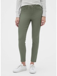 gap jeans green 98% cotton, 2% elastane