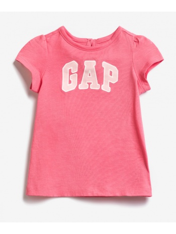 gap logo kids dress pink 100% cotton σε προσφορά