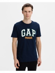 gap prague city t-shirt blue 100% cotton