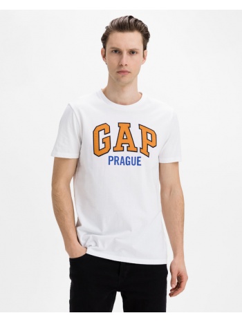 gap prague city t-shirt white 100% cotton σε προσφορά