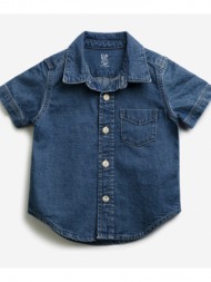gap kids shirt blue 100% cotton
