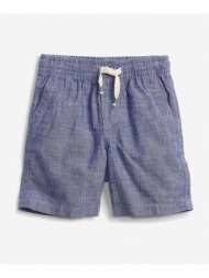 gap kids shorts blue 100% cotton