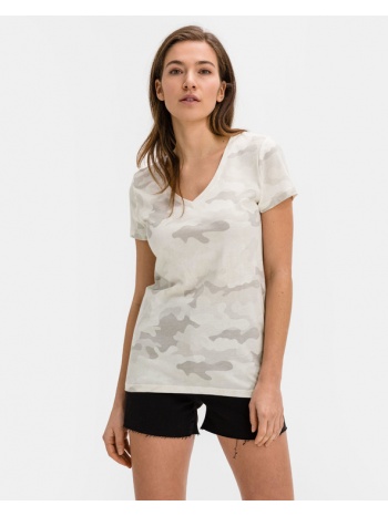 gap t-shirt white grey 60% cotton, 40% modal σε προσφορά