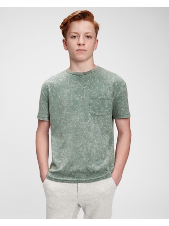 gap kids t-shirt green 100 % organic cotton σε προσφορά