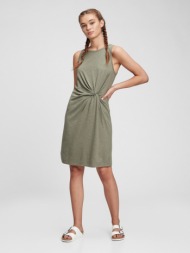 gap dresses green 60% cotton, 40% modal