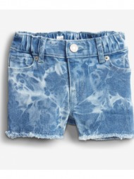 gap kids shorts blue 80% cotton, 19% polyester, 1% elastane