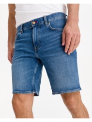 tommy hilfiger brooklyn short pants blue 99% cotton, 1% elastane