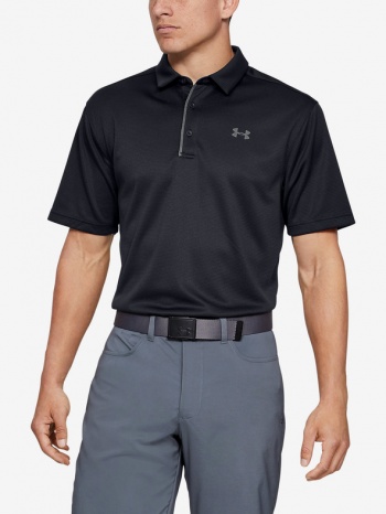 under armour tech™ polo shirt black 100% polyester σε προσφορά