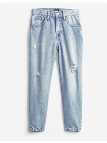 gap v-mom kids jeans blue 95% cotton, 5% recycled cotton σε προσφορά