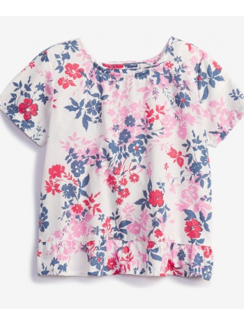 gap wrap back kids t-shirt pink 100% cotton σε προσφορά