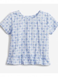 gap wrap back kids t-shirt blue 100% cotton