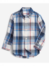 gap kids shirt blue 100% cotton