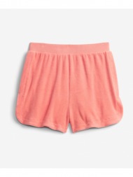 gap towel terry shorts pink 73% cotton, 27% polyester