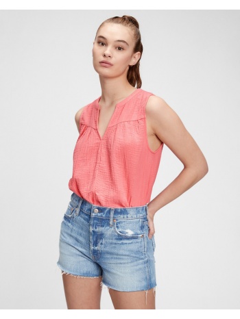 gap blouse pink 100% cotton σε προσφορά