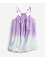 gap flowy kids dress violet 100% cotton