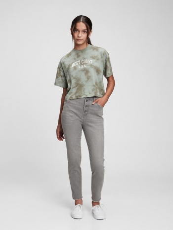 gap washwell™ skinny kids jeans grey 72 % cotton, 21 % σε προσφορά