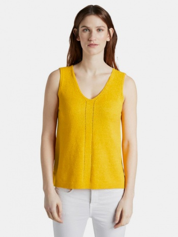 tom tailor blouse yellow 55% acryllic, 45% polyamide σε προσφορά
