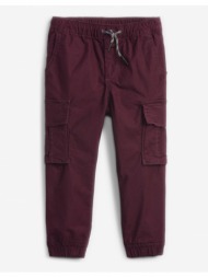 gap everyday cargo kids trousers red 98% cotton, 2% elastane
