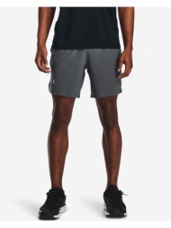 under armour launch run 7` shorts grey 100% polyester