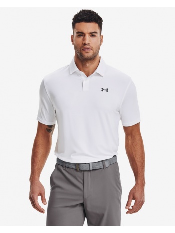 under armour t2g polo shirt white 88% polyester, 12% σε προσφορά