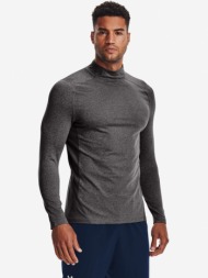 under armour coldgear® armour t-shirt grey 87% polyester, 13% elastane