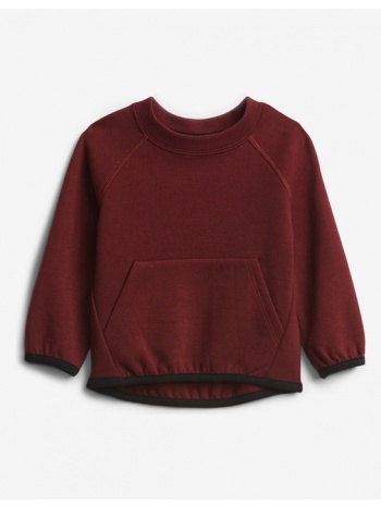 gap f1 fit tech kids sweatshirt red 83% cotton, 17% σε προσφορά
