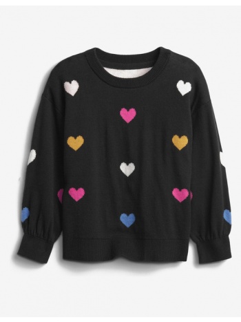 gap crew kids sweater black 100% cotton σε προσφορά