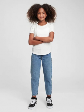 gap barrel washwell™ kids jeans blue 95% cotton, 5% σε προσφορά