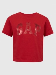 gap kids t-shirt red 100 % organic cotton