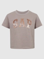 gap kids t-shirt beige 100 % organic cotton