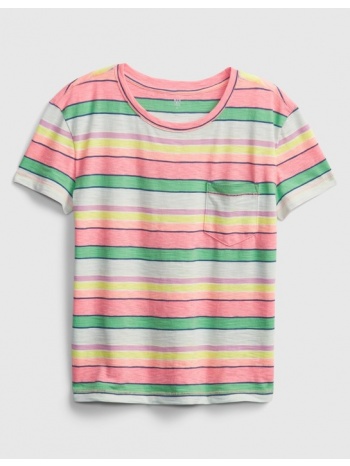 gap kids t-shirt pink 100% cotton σε προσφορά