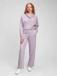 gap vintage high rise trousers violet 77% cotton, 14% polyester, 9% recycled polyester
