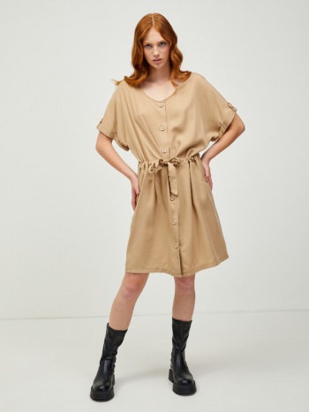 ragwear purah dresses beige 100% lyocell σε προσφορά