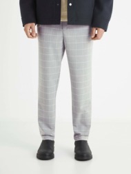 celio 24h bocal trousers grey 68 % polyester, 28 % viscose, 4 % elastane